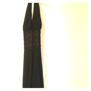 Black cocktail dress lightly used